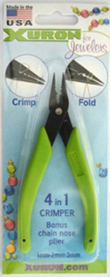 Crimpers 494 Xuron 4 In 1 Tool Crimping Pliers Snipe Chain Nose  1-3mm Crimps